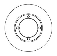 NF PARTS Тормозной диск 205202NF